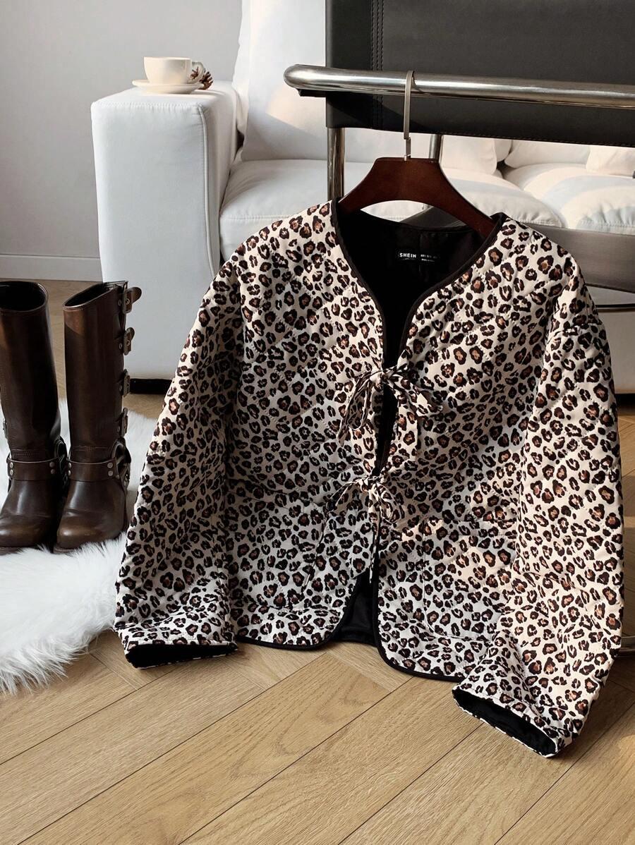 COMFORTCANA KURTKA ANIMAL PRINT W01__L