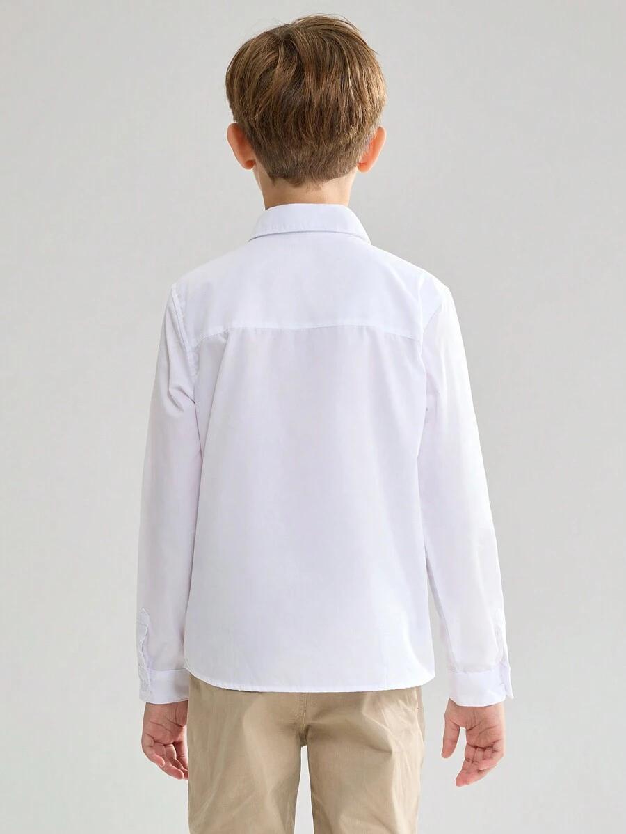 SHEIN BIAŁA KOSZULA KOŁNIERZ S06__146-152