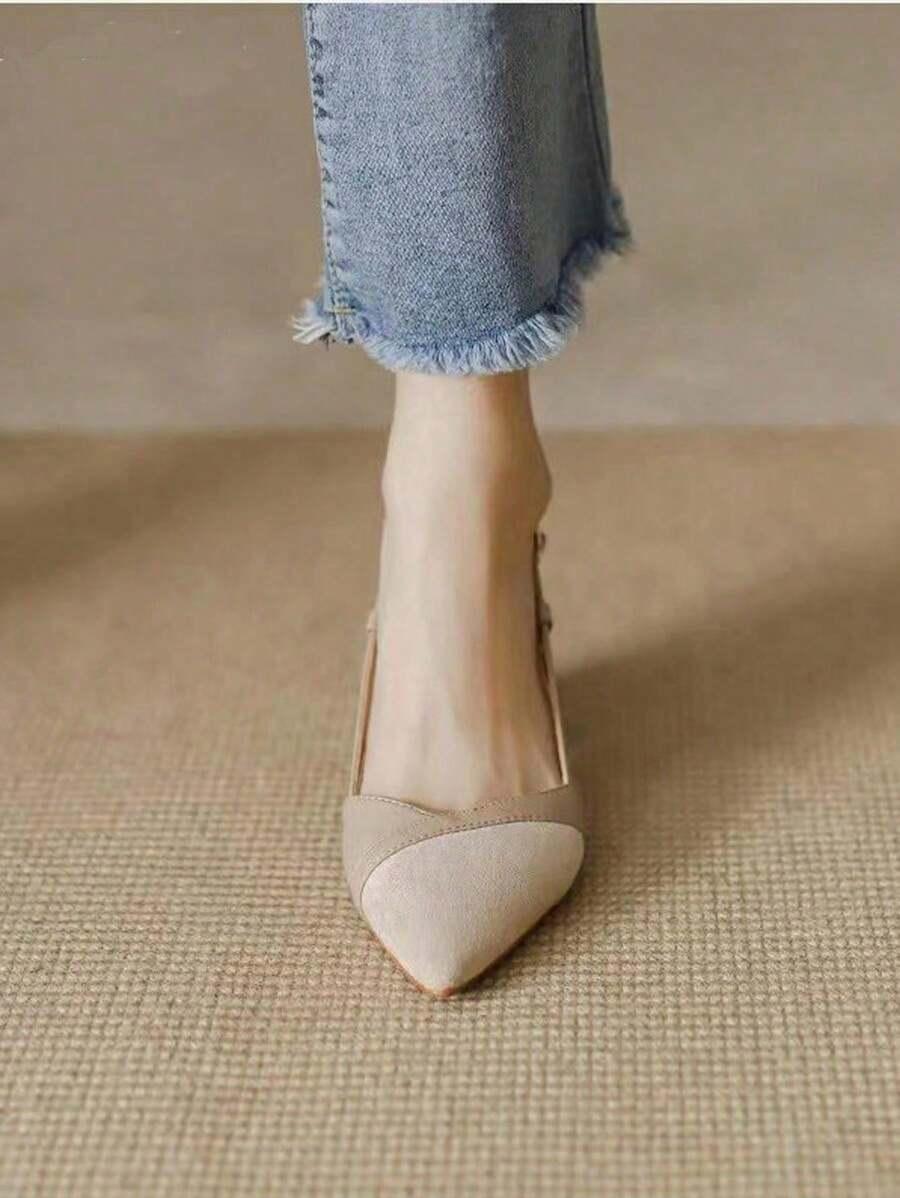 SHEIN BEŻOWE CZÓŁENKA NA OBCASIE S06__39