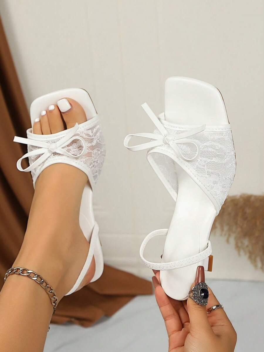 SHEIN BIAŁE SANDAŁY OBCAS S06__38