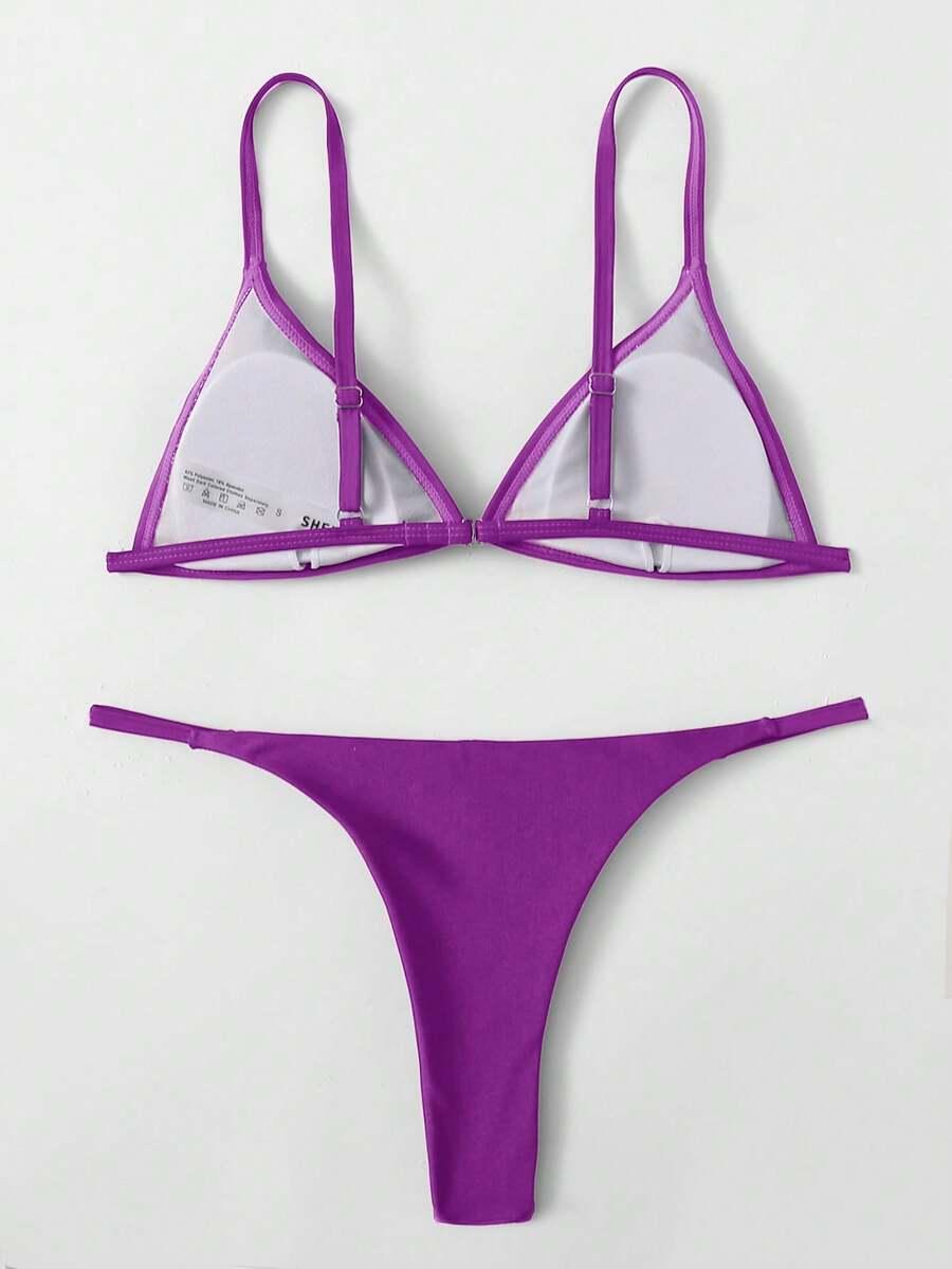 SHEIN DWUCZĘŚCIOWY KOSTIUM KĄPIELOWY S06__XS