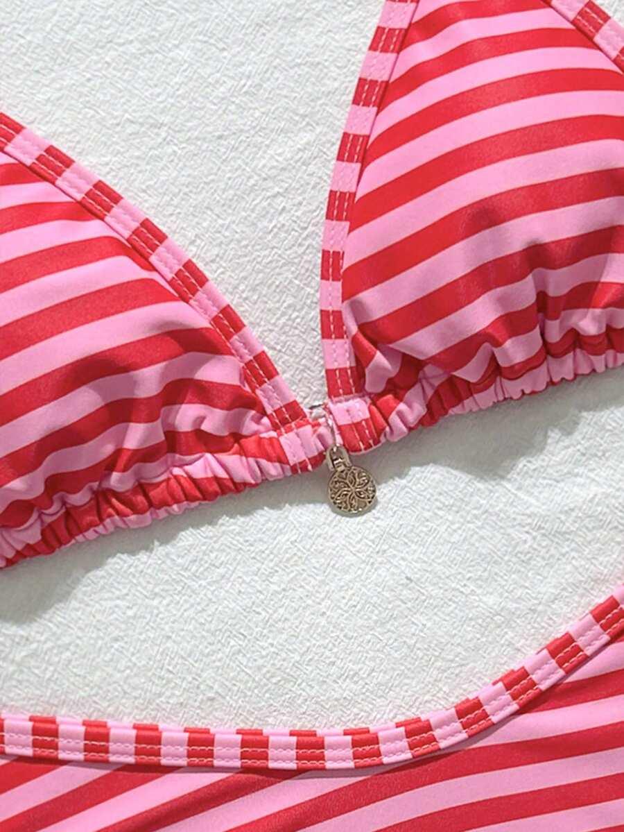 SHEIN DWUCZĘŚCIOWY STRÓJ KĄPIELOWY S09__158-162