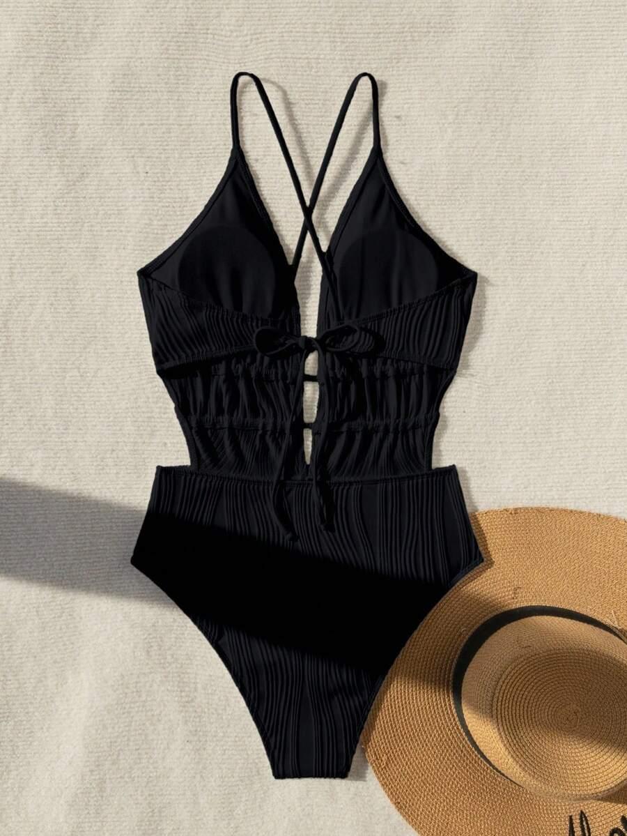 SHEIN JEDNOCZĘŚCIOWY STRÓJ KĄPIELOWY S09__XXL
