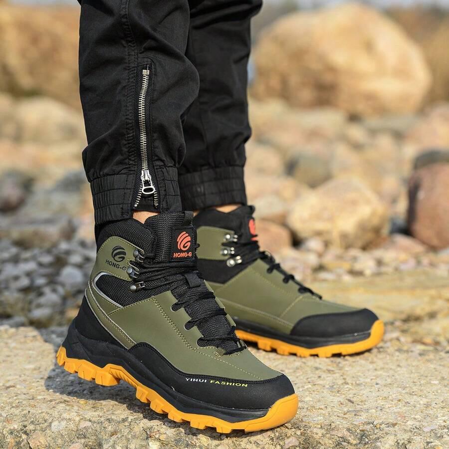 SHEIN SZNUROWANE BUTY TREKKINGOWE W01__41