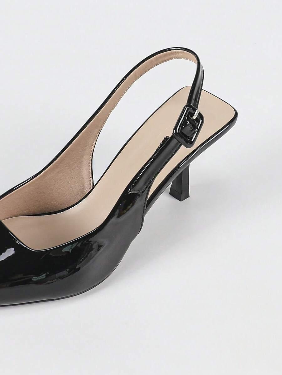 SHEIN CZARNE CZÓŁENKA SZPIC S06__38