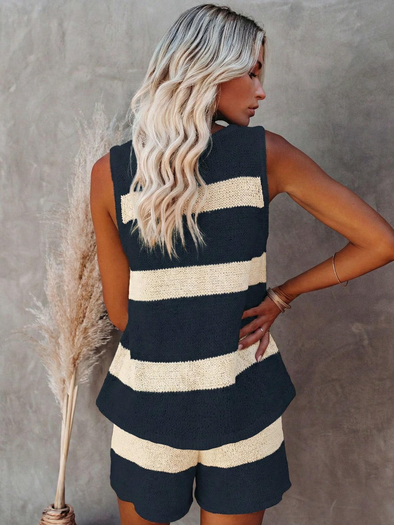 SHEIN KAMIZELKA SPODENKI KOMPLET S06__S