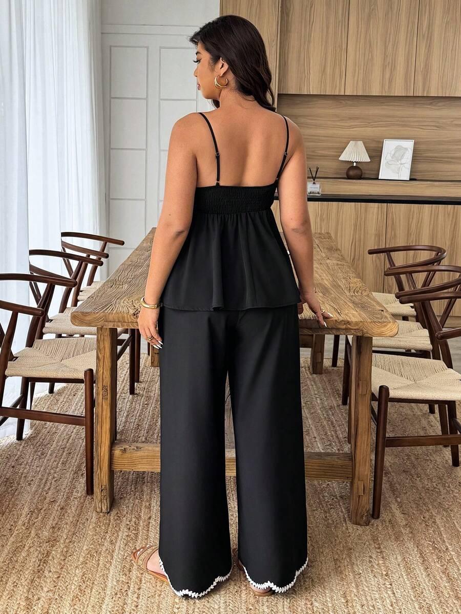 WEEKLONG CZARNE SPODNIE CASUAL S09__XXL