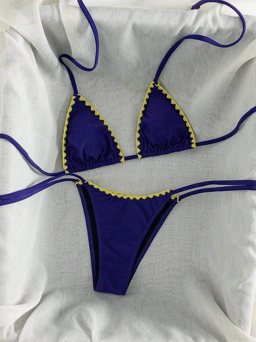 SHEIN DWUCZĘŚCIOWY STRÓJ KĄPIELOWY S09__XS