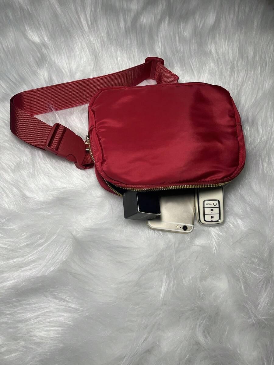SHEIN CZERWONA NERKA TORBA DO BIEGANIA S07__20X5X14CM