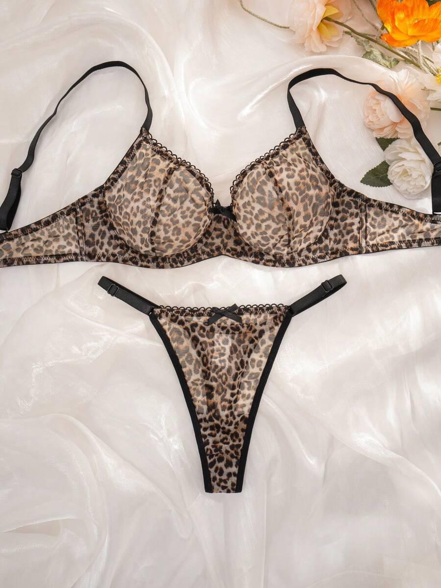 BARE CHAPTER BIUSTONOSZ ANIMAL PRINT S06__S