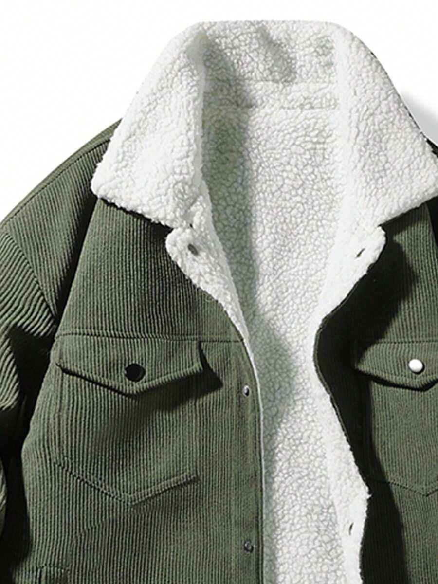 SHEIN ZIELONA KURTKA MIŚ W01__XL
