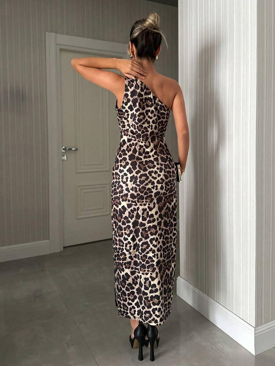 SHEIN MAXI SUKIENKA ANIMAL PRINT S06__S