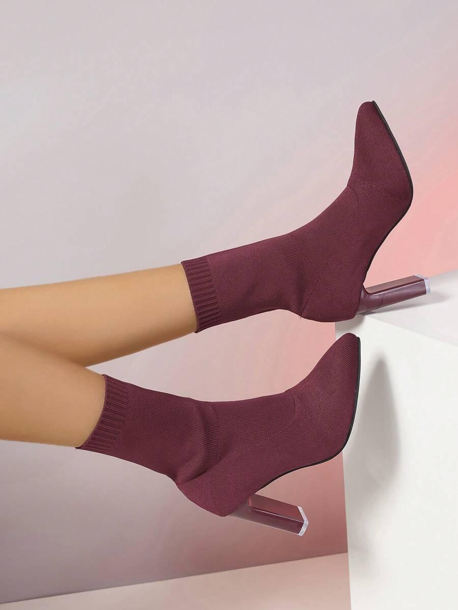 SHEIN RÓŻOWE WSUWANE BOTKI W01__37,5