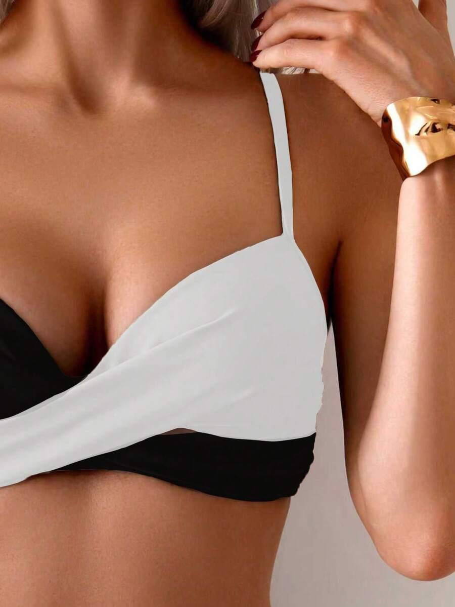 SHEIN DWUCZĘŚCIOWY STRÓJ KĄPIELOWY S09__XXL