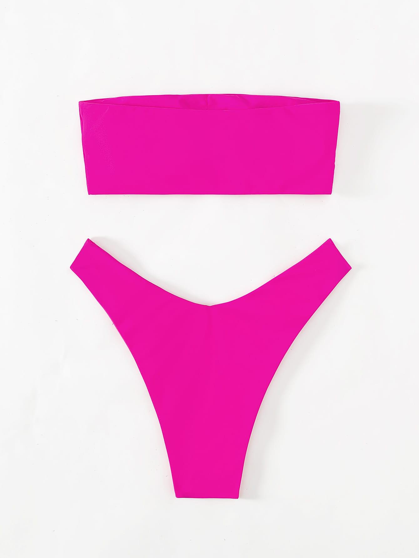 SHEIN DWUCZĘŚCIOWY STRÓJ KĄPIELOWY S09__XXS