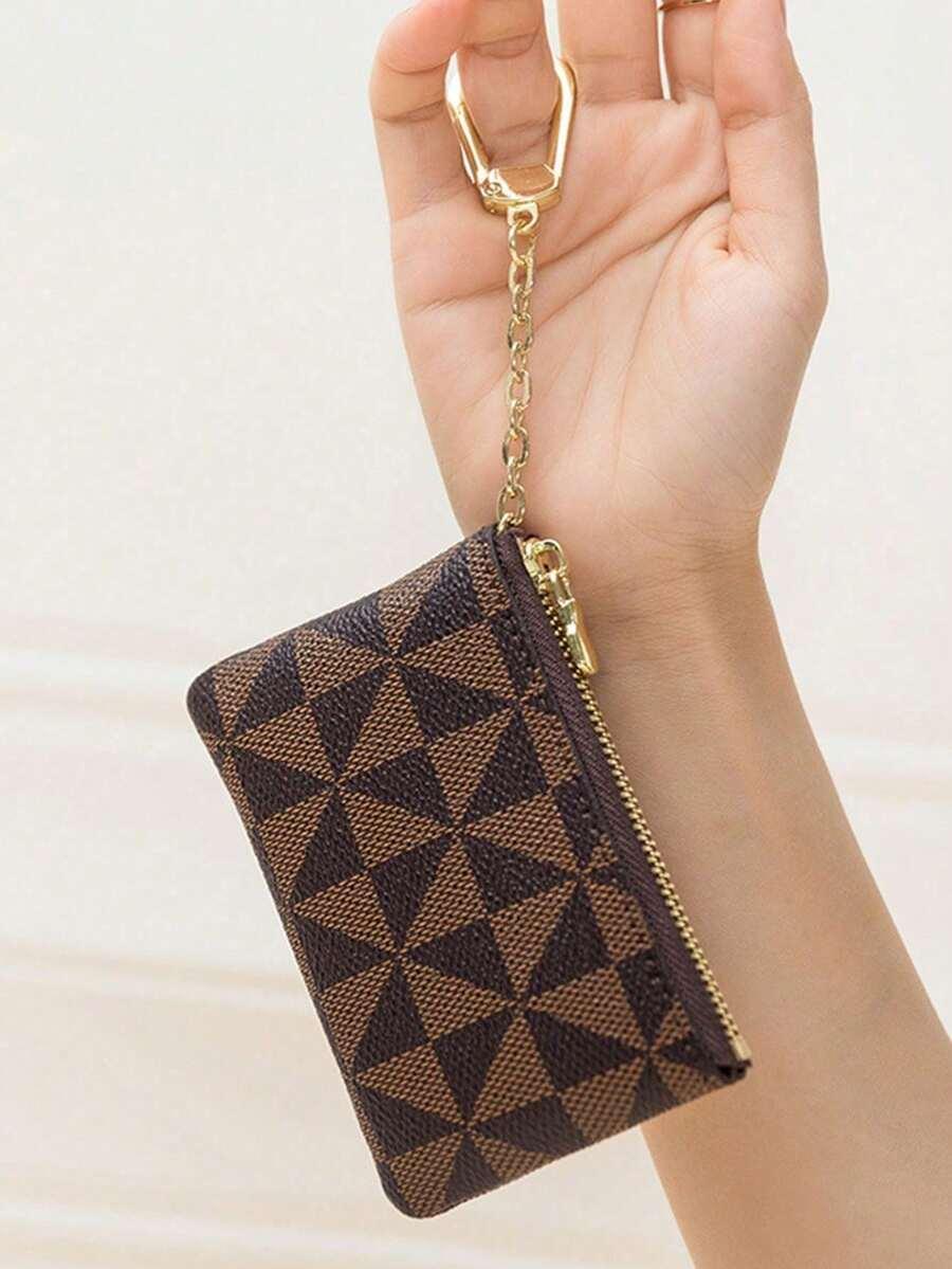 SHEIN MAŁA BRĄZOWA POTRMONETKA S07__11X7