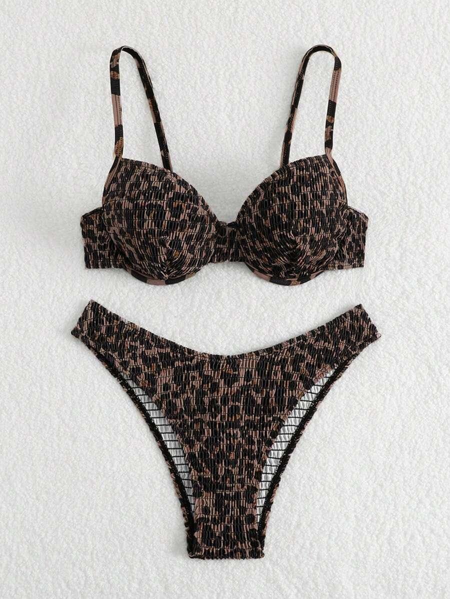SHEIN DWUCZĘŚCIOWY STRÓJ KĄPIELOWY S09__XL