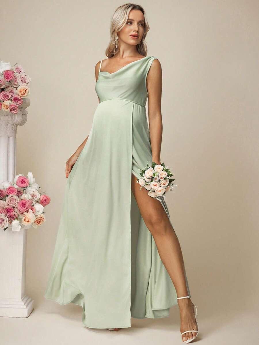 SHEIN MAXI SUKIENKA CIĄŻOWA S06__S