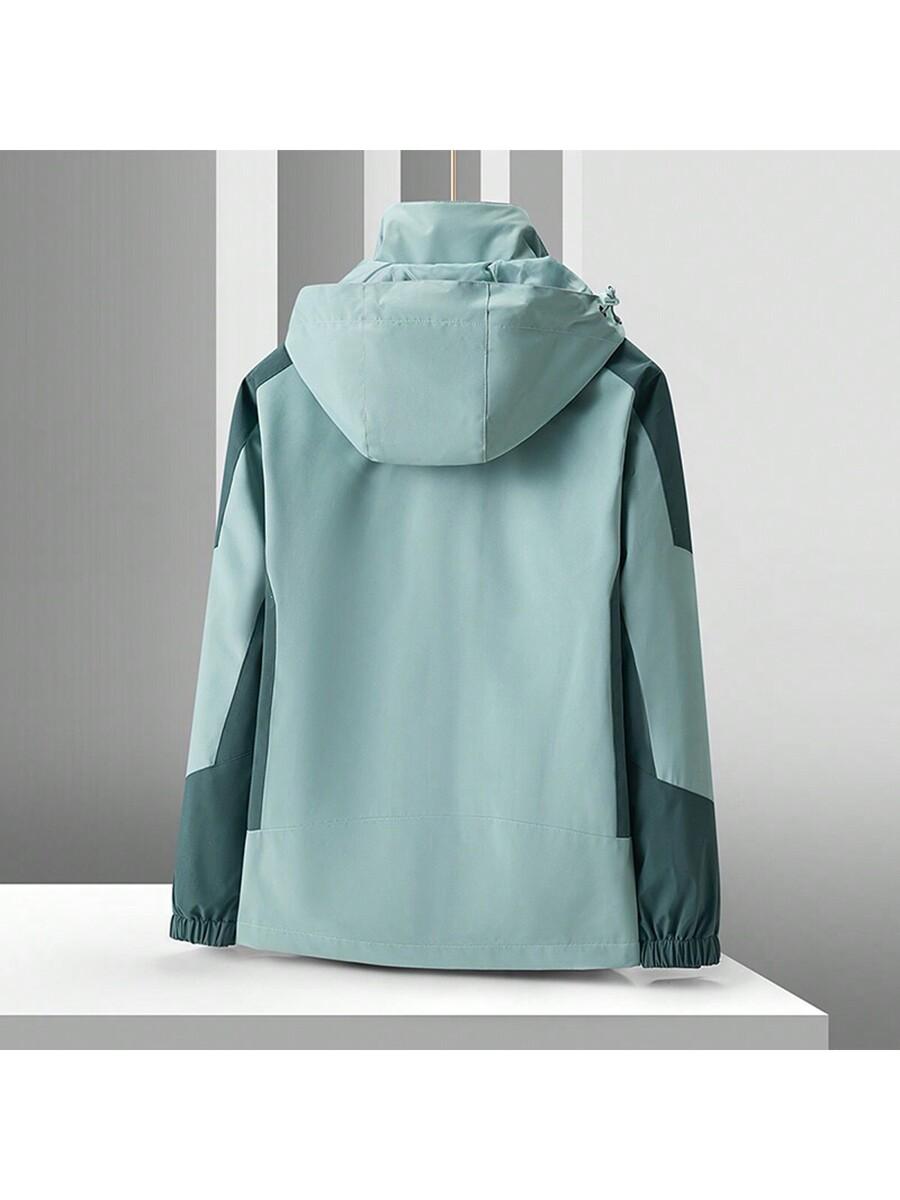 SHEIN ZIELONA KURTKA 3W1 KAPTUR W01__XS