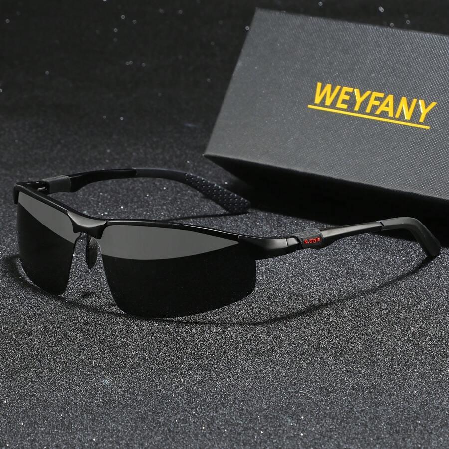 SHEIN CZARNE OKULARY PRZECIWSŁONECZNE S07