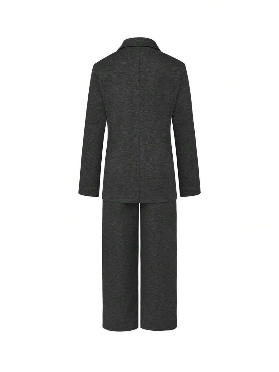 SHEIN MARYNARKA SPODNIE KOMPLET S06__M