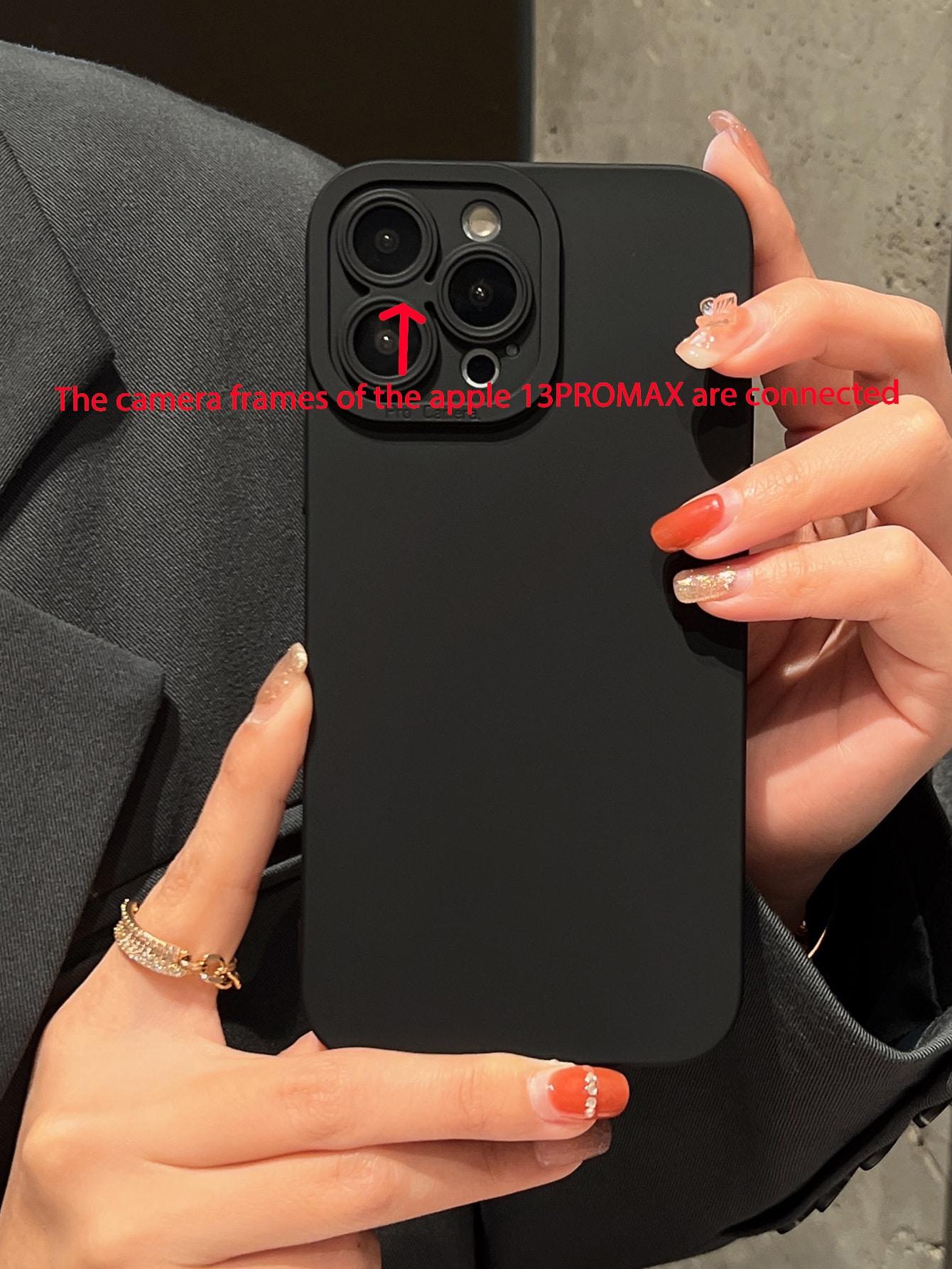 SHEIN CZARNE ETUI NA TELEFON IPHONE 12 S07__