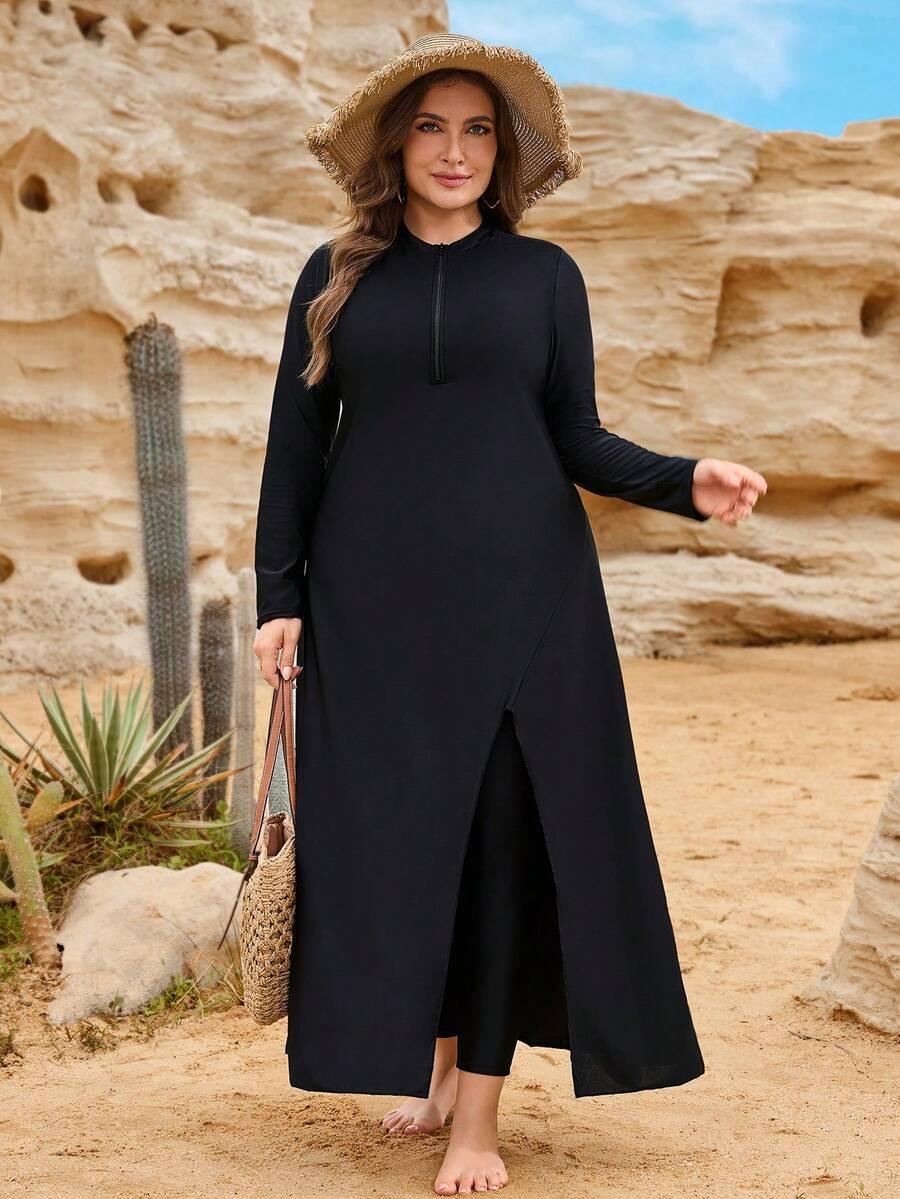 SHEIN CZARNY STRÓJ KĄPIELOWY S06__XXL