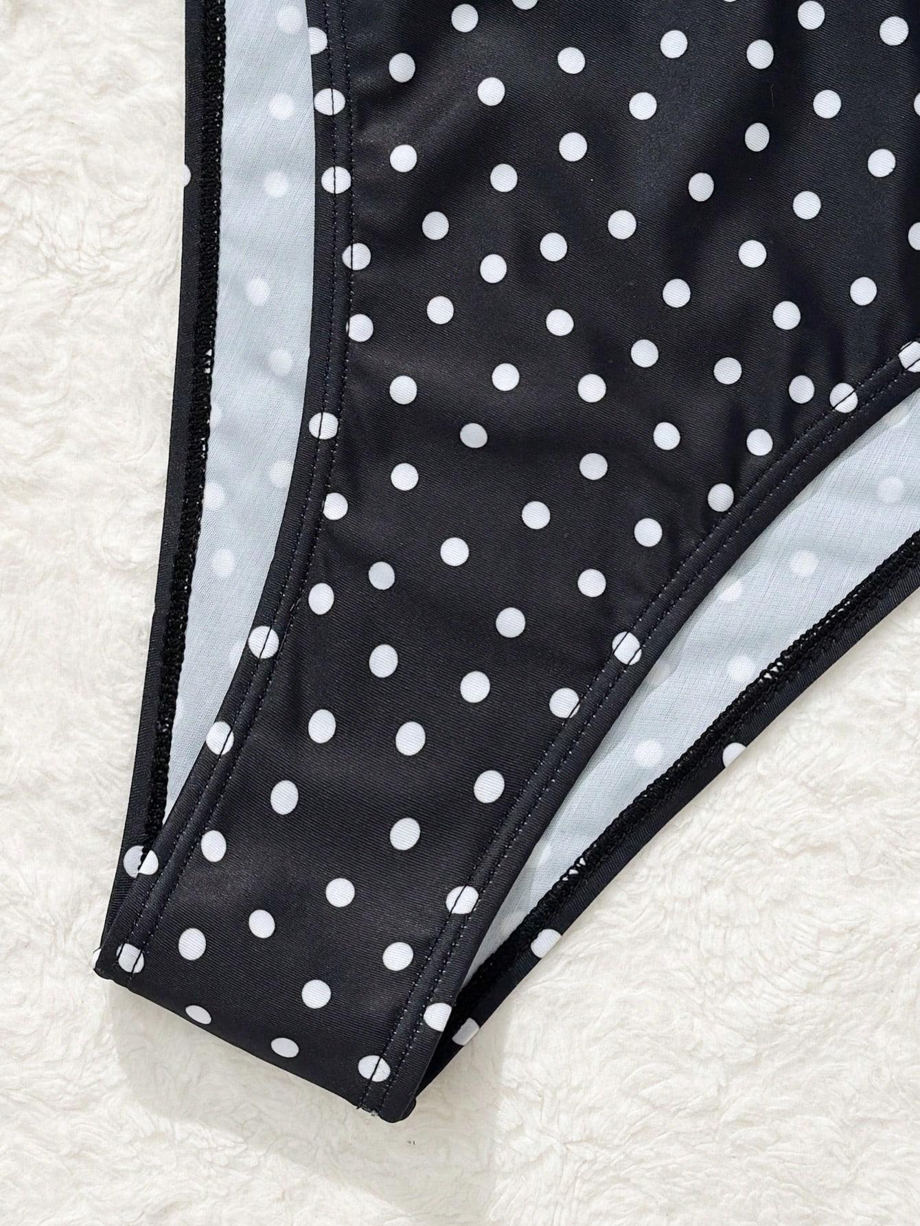 SHEIN DWUCZĘŚCIOWY KOSTIUM KĄPIELOWY BIKINI S09__XS