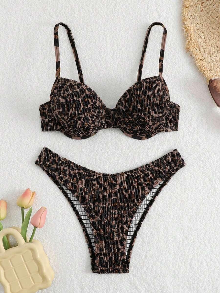 SHEIN DWUCZĘŚCIOWY STRÓJ KĄPIELOWY S09__XL