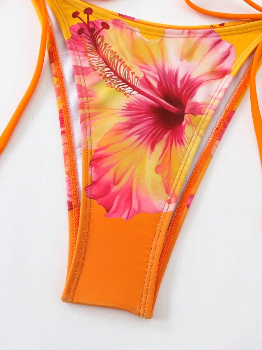 SHEIN DWUCZĘŚCIOWY STRÓJ KĄPIELOWY SPÓDNICA KOMPLET S09__S