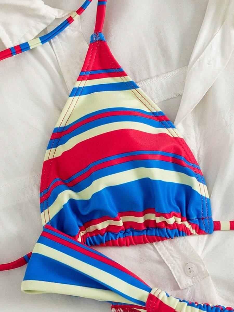 SHEIN DWUCZĘŚCIOWY STRÓJ KĄPIELOWY S09__M