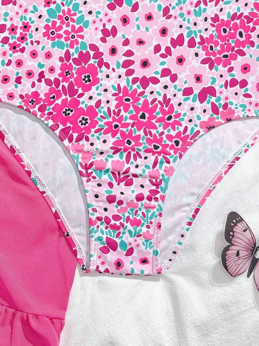 SHEIN JEDNOCZĘŚCIOWY STRÓJ KĄPIELOWY S09__122-128