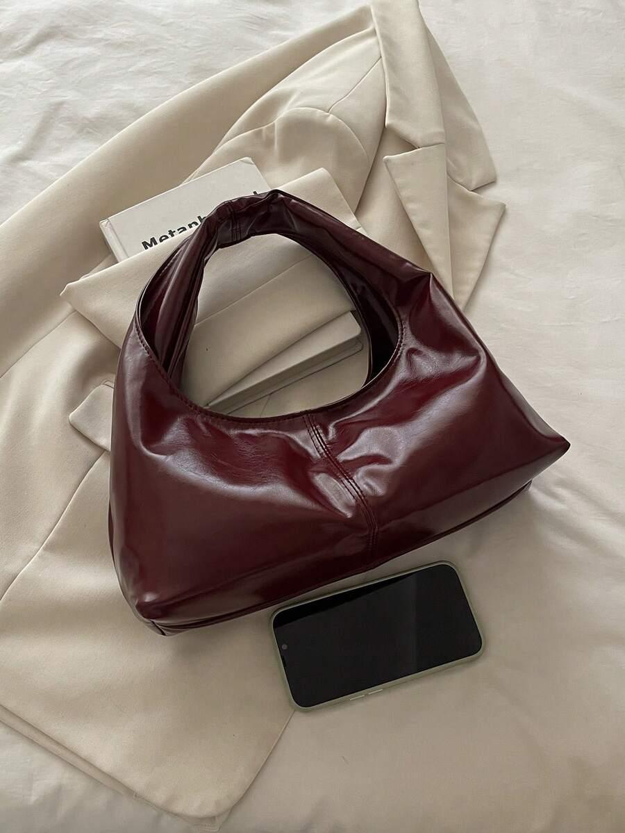 SHEIN BORDOWA TOREBKA IMITACJA SKÓRY S07__13X30