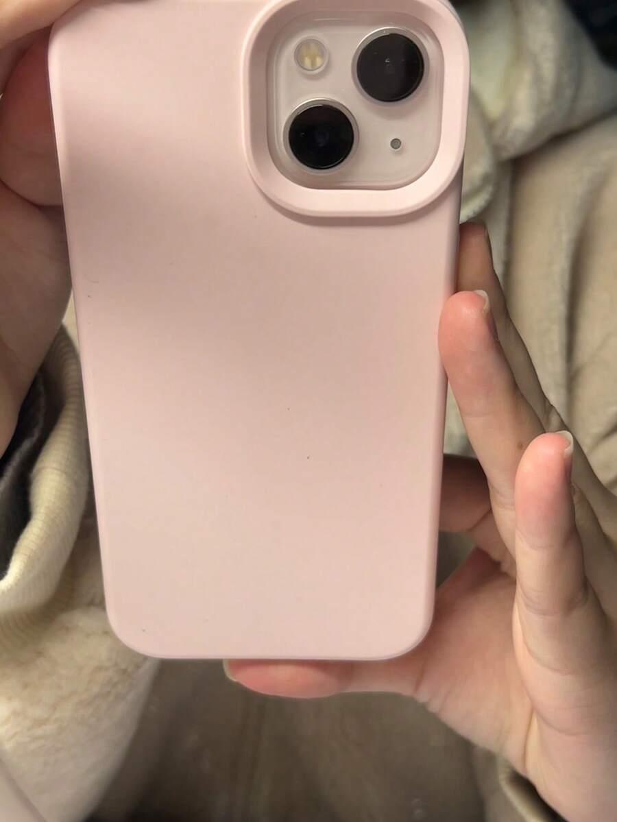 SHEIN RÓŻOWE ETUI NA TELEFON IPHONE 15 PRO S07