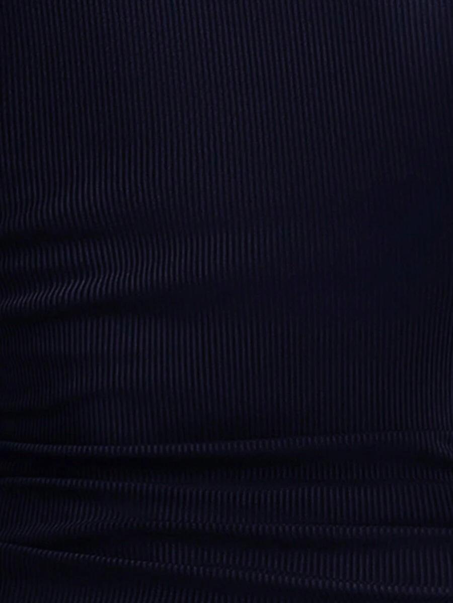 SHEIN NIEBIESKI TOP BOKSERKA S06__XL
