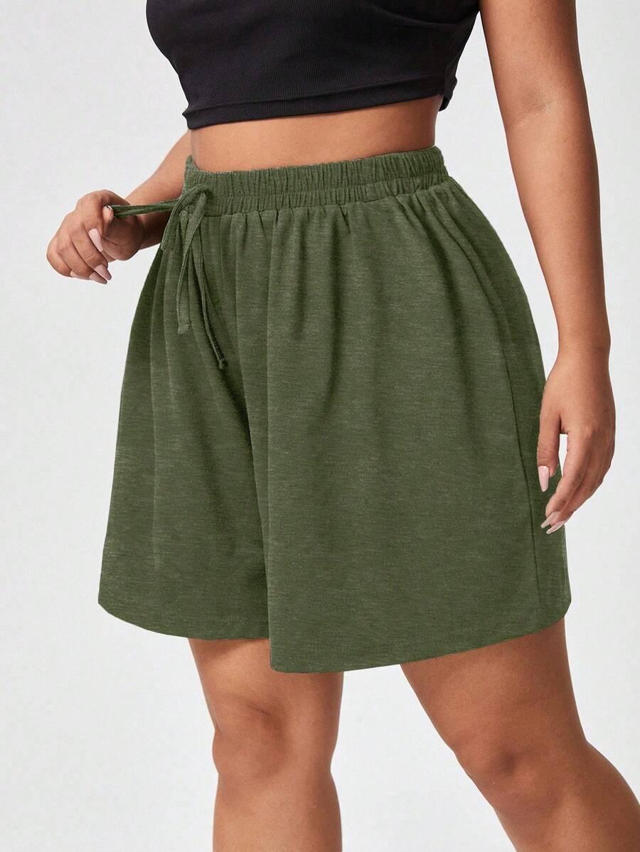 SHEIN ZIELONE KRÓTKIE SPODENKI S06__XXL