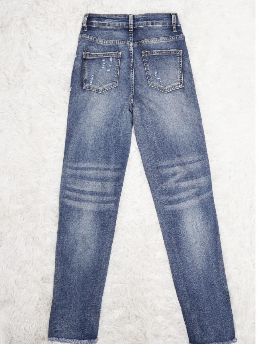 SHEIN NIEBIESKIE SPODNIE JEANS S06__M