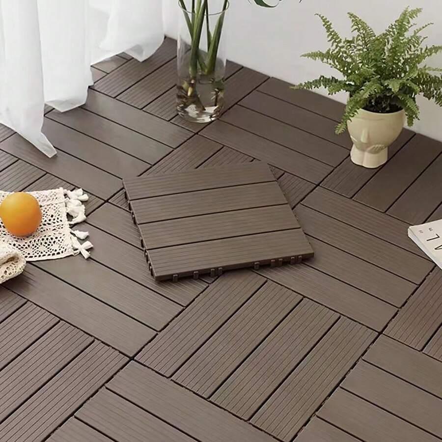 SHEIN DESKI PODŁOGOWE NA BALKON 6-PACK S07__30X30CM