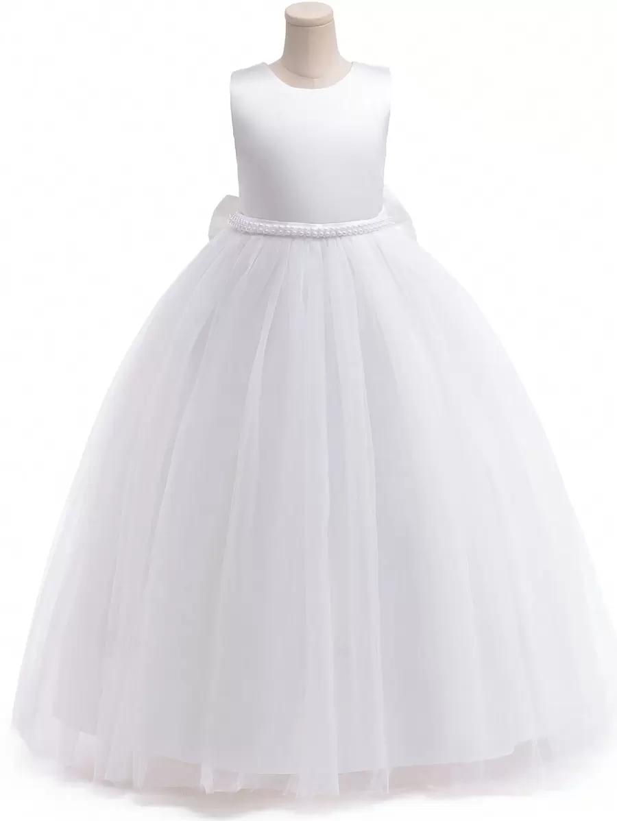SHEIN BIAŁA SUKIENKA TIUL PK01__140-146