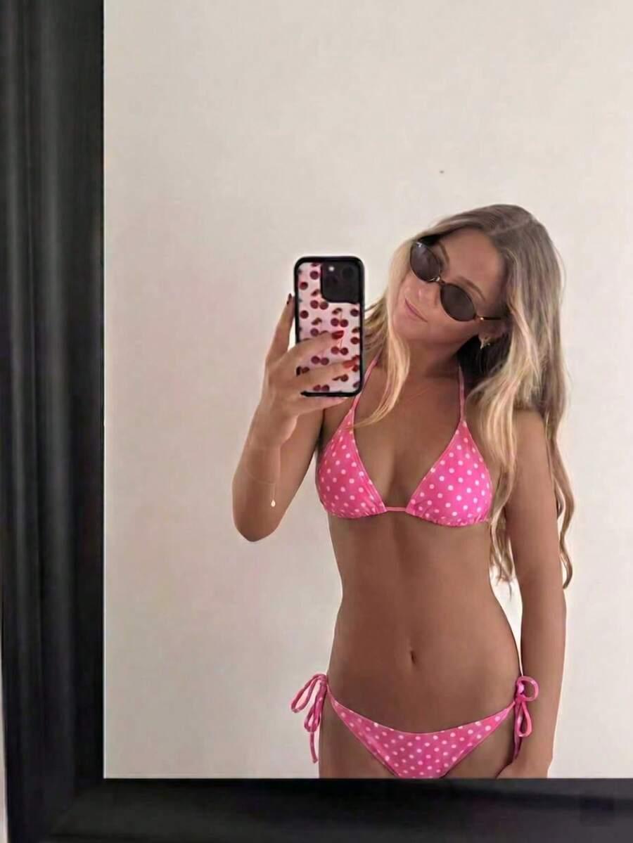 SHEIN DWUCZĘŚCIOWY STRÓJ KĄPIELOWY S09__XS