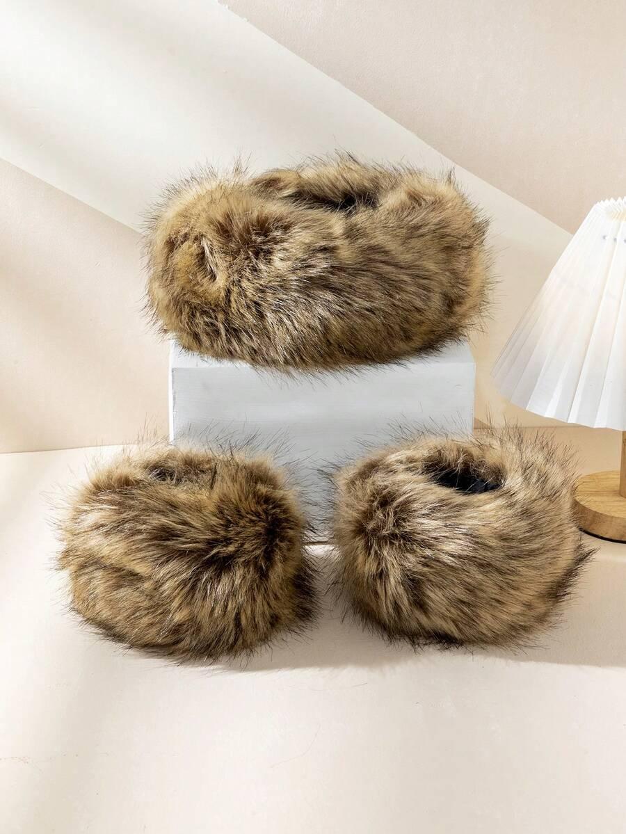 SHEIN BRĄZOWA OPASKA NA GŁOWĘ W01__56