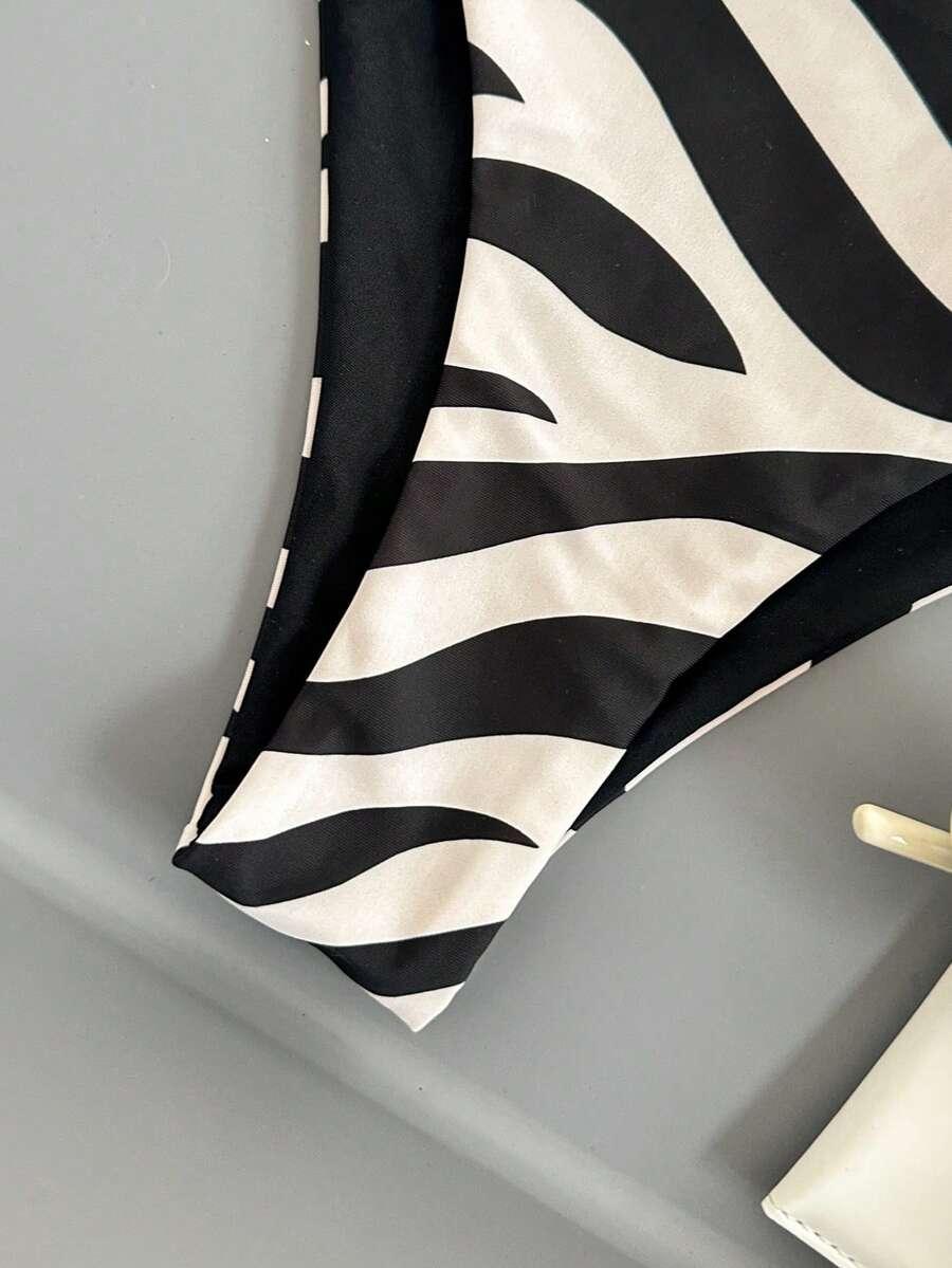 SHEIN STRÓJ KĄPIELOWY PRINT S09__XXL