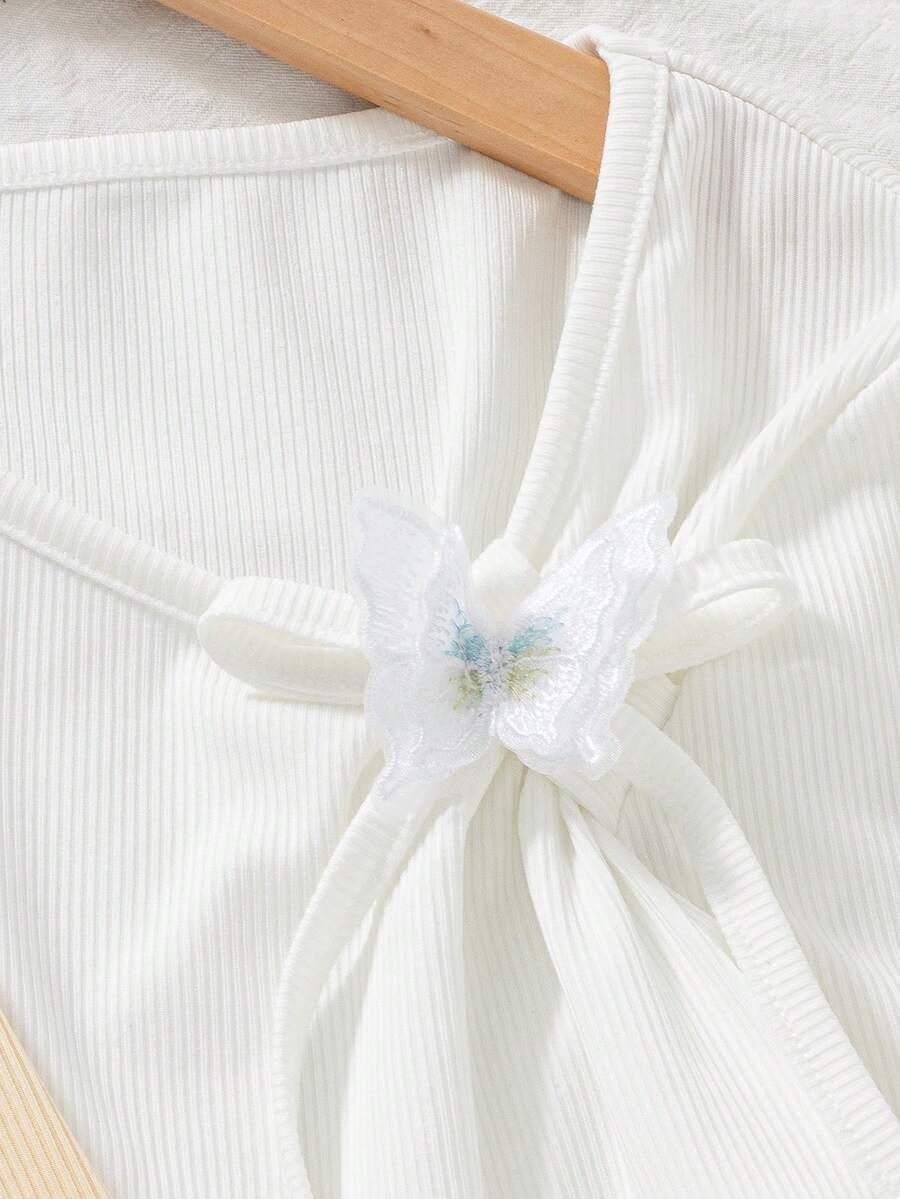 SHEIN BLUZKA ASYMETRYCZNY DEKOLT 2 PACK S06__158/164