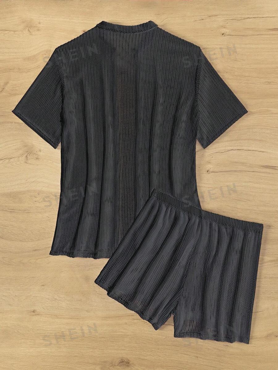 SHEIN KOMPLET BLUZKA SPODENKI S06__M