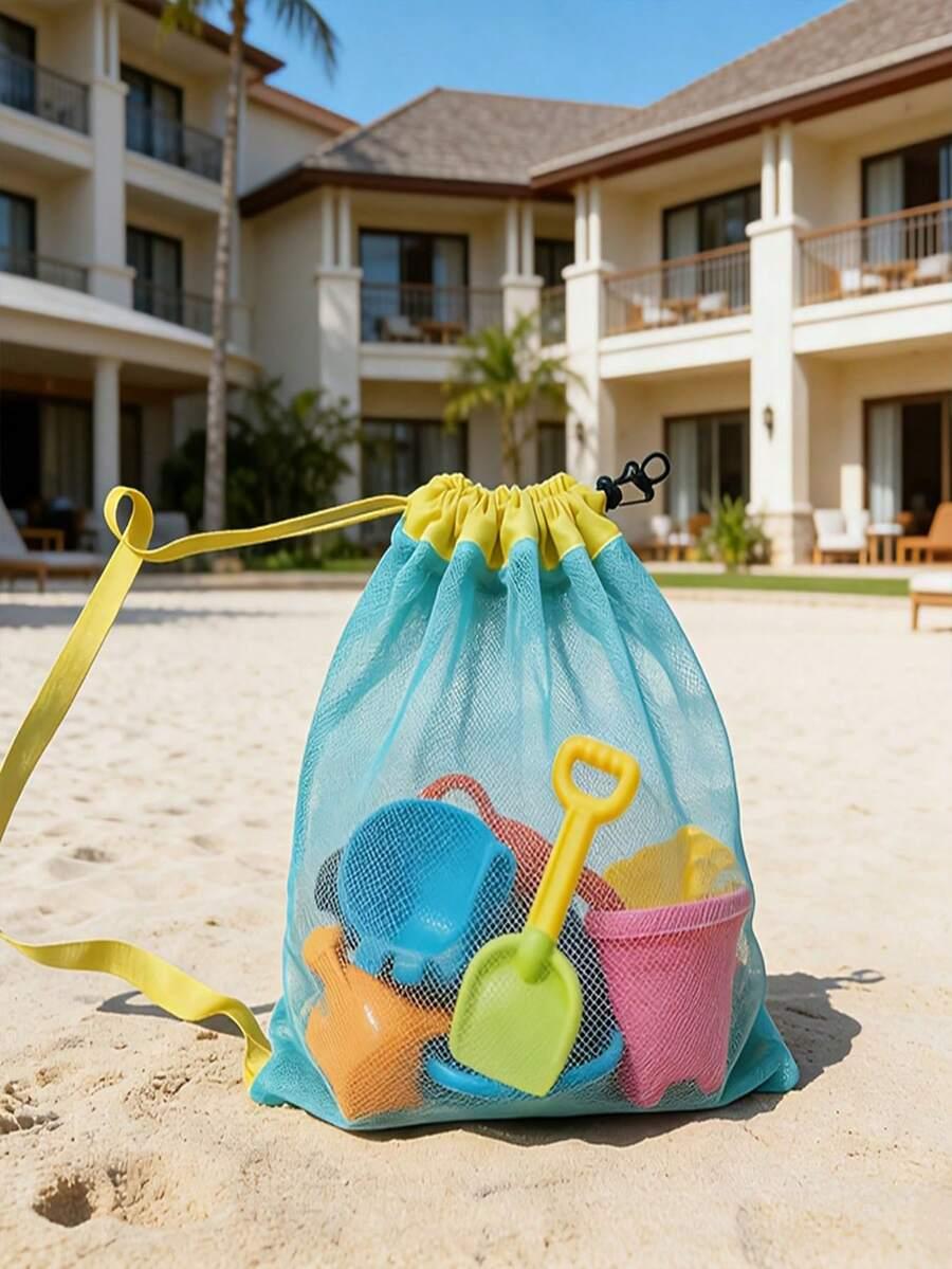 SHEIN ZIELONA TORBA PLAŻOWA S07__48X45