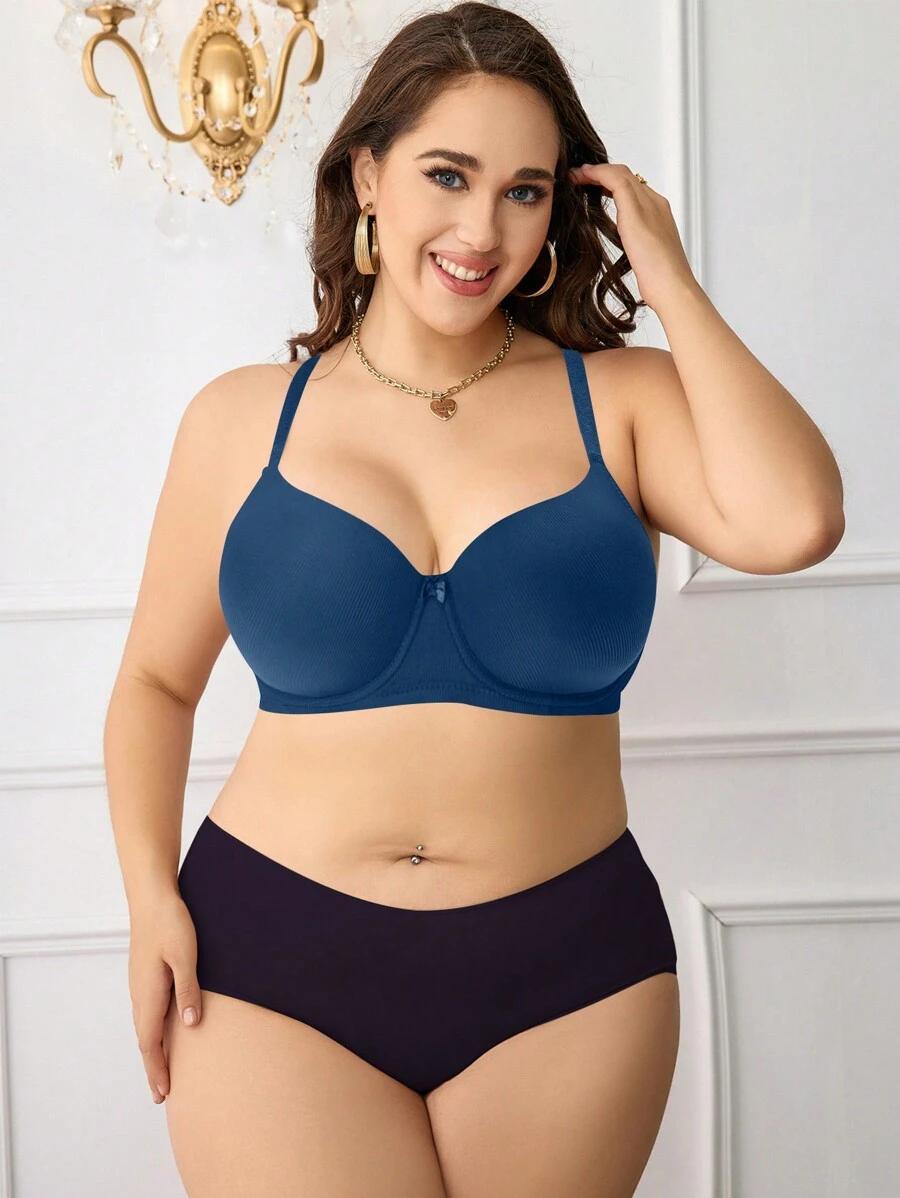 SHEIN NIEBIESKI BIUSTONOSZ FISZBINY S09__95C