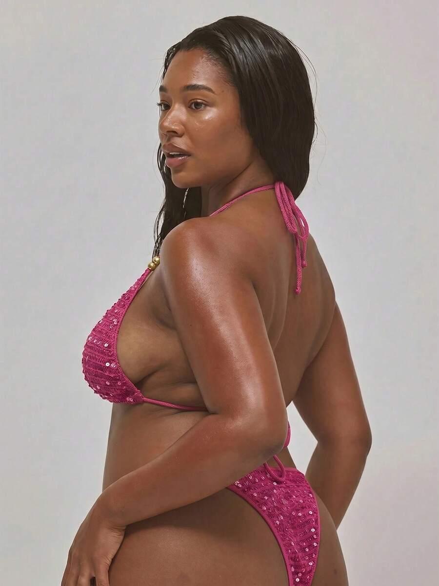 MUSERA RÓŻOWY DÓŁ OD BIKINI S09__XXL