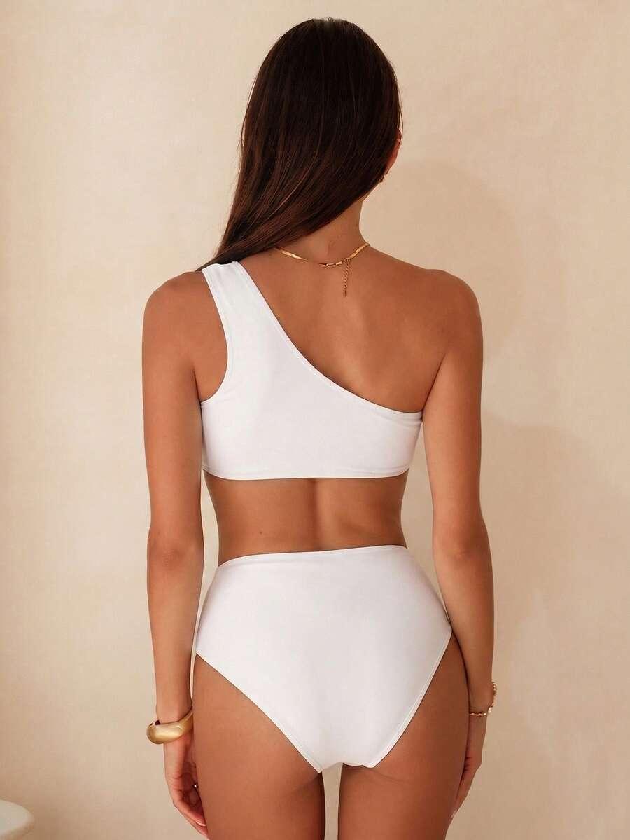 SHEIN DWUCZĘŚCIOWY STRÓJ KĄPIELOWY S09__L