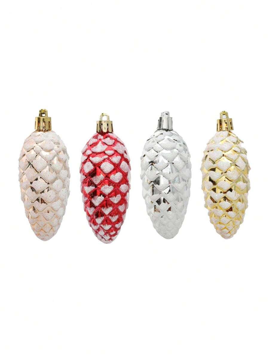 SHEIN BOMBKI CHOINKOWE SZYSZKI 5-PACK BDD__9.2CM