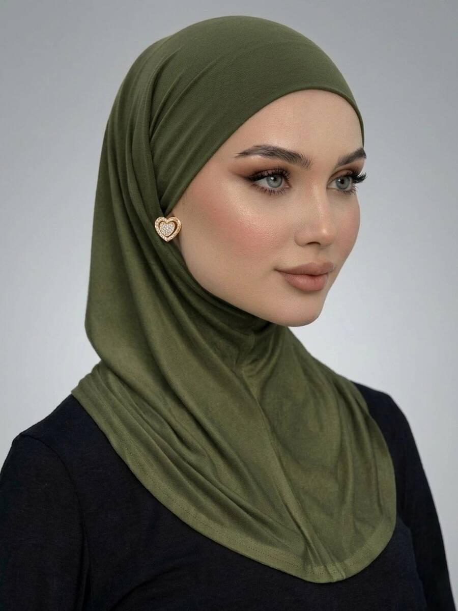 SHEIN ZIELONA CHUSTA HIDŻAB S07
